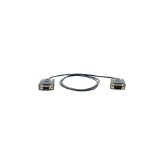 C-D9M/D9F-50 RS-232 Control Cable, 15.2m, Black, Length: 15.2