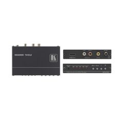 VP-410 Composite Video & Stereo-Audio to HDMI Scaler