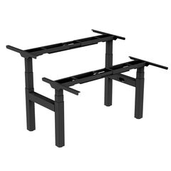 BSSD-L11-18/S23 B Motorized Electric Sit-Stand Desk Frame for Two Tabletops, 580–1230 mm, black