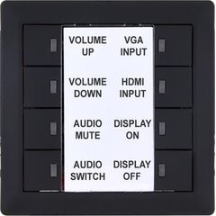 CDPS-TG2 8-Button Trigger Control Keypad, Input Port Type: HDMI, VGA, Output Port Type: 8xButton