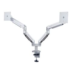 DFS-202DVC Dual Arm Desk Mount for Two Monitors, Clamp Mount