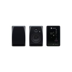 DOLEV 5 5−Inch, Two−Way Bi−Amplified Studio Grade Speaker, Black, Colour: Black